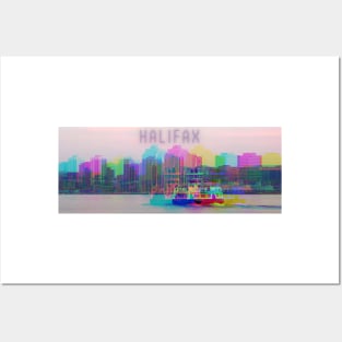 Halifax Skyline Art Posters and Art